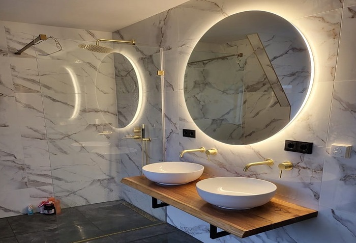 Badkamer na renovatie