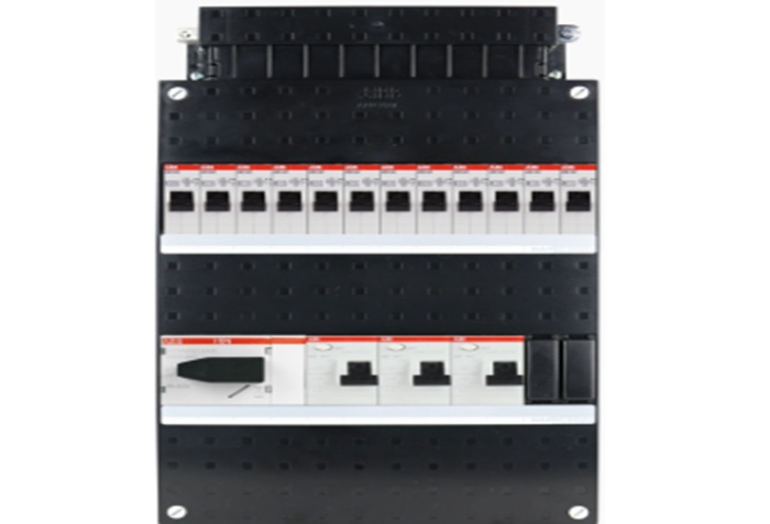 New distribution board and tidy cabling